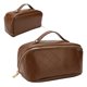 thumbnail image 1 of Bolsa de cosméticos ANGGREK Grande Cuero PU Marrón, 1 of 8