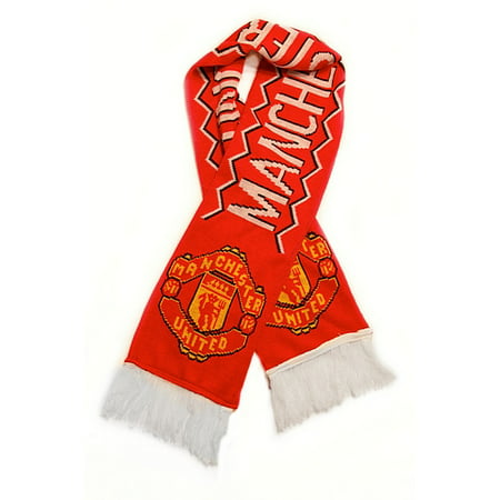 Manchester United Soccer Fan Scarf (Best Way To Display Soccer Scarves)