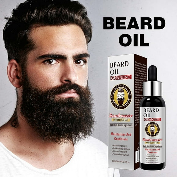 pstuiky Beard Care Beard Essential Oil Beard Care Men's Beard Oil, Fast Growing Bushy Beard For Men,the Of Men's Beard 60ML Sale