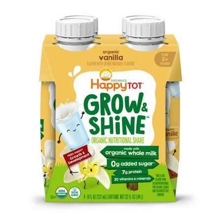 Happy Family Organic Happy Tod Grow Shine Vanilla