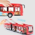 thumbnail image 3 of Toy Bus, Cool Light Toy Bus Car, Cool Shape For Kids Children, 3 of 8