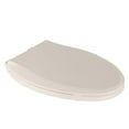 thumbnail image 2 of AOILE Round Toilet Seat with Soft Close, Easy Installation, Durable Design, Fits Most Toilets, Classic Finish, 2 of 5