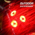 thumbnail image 2 of Bike Light Bicycle Headlight Tail Light Waterproof Cycling Handlebar Light Front Light Rear Bright Light, 2 of 8