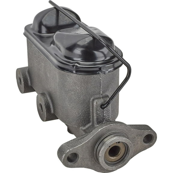 Dual Feed Brake Master Cylinder, 1 Inch Bore, Disc/Drum