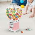 thumbnail image 3 of Pink Gumball Machine Coin Bank Big Capsule Toys / Candy Dispenser Vending Machine, 3 of 22