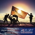 thumbnail image 5 of Anley 6x10 Ft American US Flag 210D Polyester - Embroidered USA Banner Flags with Brass Grommets, 5 of 7