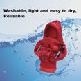 thumbnail image 3 of Hoodie à Bouton de Voiture, Coton Lavable Réutilisable à la Mode Hoodie Rouge pour les SUV pour les Berlines, 3 of 8