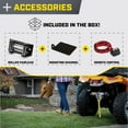Champion Power Equipment 3000lb. ATV/UTV Winch Kit