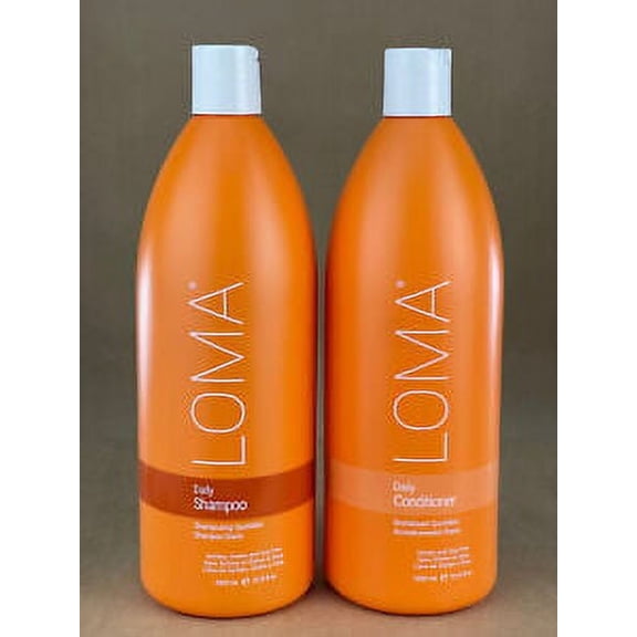LOMA Daily Shampoo & Conditioner Duo 33.8 Fl Ounce