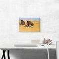 thumbnail image 2 of ARTCANVAS Indians Simulating Buffalo 1908 Canvas Art Print by Frederic Remington - Size: 18" x 12" (1.50" Deep), 2 of 9