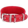 thumbnail image 2 of Dog Collar, Dog Reflective Collars Prevent Rust Adjustable Light Breathable  For Pets Red,Pink,Brown,Dark Blue, 2 of 8