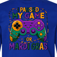 thumbnail image 4 of Inktastic I Paused My Game for Mardi Gras Gaming Long Sleeve Youth T-Shirt, 4 of 5