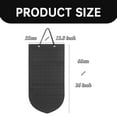 thumbnail image 2 of Lssam Wall Mount Earring Holder and Organizer, Premium Soft Felt Construction for 330 Pair Capacity, Tangle-Free Hanging and Stud Earring Display with Easy Installation - Single Unit in Grey, 2 of 8