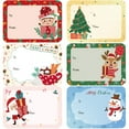 thumbnail image 3 of 500 PCS Christmas Gift Tags – Self-Adhesive Watercolor & Vintage Santa Claus Stickers, 3 x 2 Inch Christmas Name Labels for Xmas Presents, Wrapping Paper, Holiday, Birthday, and Festival Decorations, 3 of 6