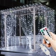 thumbnail image 2 of 3/4/6M USB LED String Fairy Curtain Lights Garland For New Year 2025 Christmas Wedding Birthday Bedroom Ramadan Home Decoration, 2 of 5