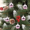 thumbnail image 2 of Xihbxyly Adornos Navideños, Bolas de Plástico con Vibrantes Colores, Adornos Brillantes para Colgar En El Árbol, Versátiles Detalles Festivos, para Fiestas En Casa y Bodas, Juego de 24 Piezas para Al, 2 of 7