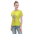 thumbnail image 4 of Women's Basic Short Sleeve T-Shirt Sailor Moon Moon Hare, 4 of 6