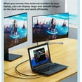 thumbnail image 4 of USB to HDMI Cable, Built-in Drivers, 6FT USB A to HDMI Male Cable HD 1080P Monitor Converter Cord with Audio for Desktop, Laptop, Monitor, Projector, HDTV Compatible with Windows 8/8.1/10/11, 4 of 8