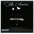 thumbnail image 2 of Mi Amore Crystal Sized-Ring Silver-Tone Size 7.00, 2 of 2