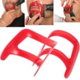 thumbnail image 2 of Baweave 2 Pcs Beard Modelling Ruler Fashionable Beard Styling Ruler Liner Mustache Combs Beard Shaping Tool Beard Ruler Man, 2 of 6