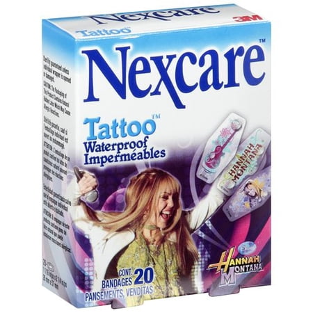 3m Hannah Montana Tattoo Bandages