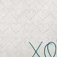 thumbnail image 2 of 16"x16" Simply Daisy Valentines XOXO with Hearts Poly Accent Pillow, Teal Qty 1, 2 of 5