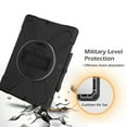 thumbnail image 5 of XYX Case for 13 inch Microsoft Surface Pro X 13 inch 2021/2020/2019 with 360 Degree Rotating, Hand Strap, Shoulder Strap, Black, 5 of 7