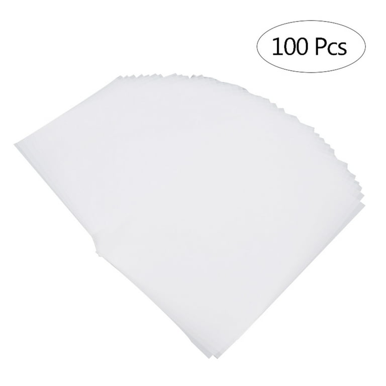120 Sheets Transparent Paper Deli Paper Sheets for Art Translucent Clear  Paper Tracing Paper for Drawing Wax Paper Craft Sheets Printing Sketching  Calligraphy Pencil Ink Markers, White (9 x 13) by Epakh 