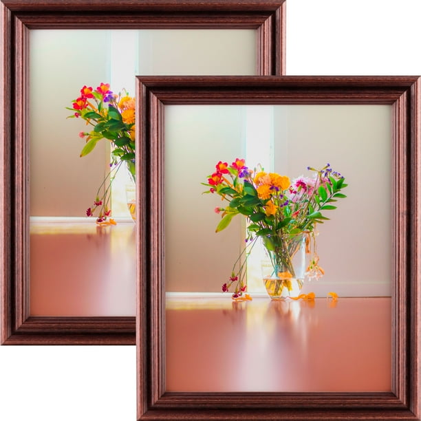 Craig Frames Tulip 60, Dark Cherry Red Hardwood Picture Frame, 16x20