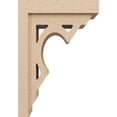 thumbnail image 3 of 7"W x 14"D x 21"H Classic Sheridan Rough Cedar Woodgrain TimberThane Corbel, Primed Tan, 3 of 6