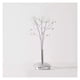 thumbnail image 1 of Lámpara de mesa de noche Lámpara de mesa de cristal de flores Sala de estar vintage Mesita de noche Lámpara de mesa Dormitorio Pantalla de vidrio 3 colores Lámparas de mesa regulables, 1 of 7