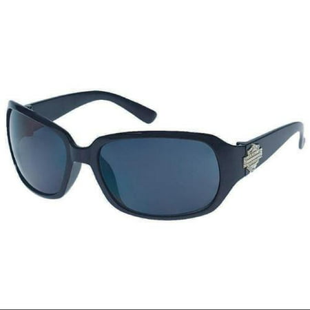 Women's Sun Lifestyle Black w/ Grey Lens Sunglasses HDS5006BLK-3, Harley Davidson
