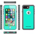 thumbnail image 4 of iPhone 7/8 Plus Case, Waterproof Case [Fingerprint ID Compatible] Slim Full Body Protection for Apple iPhone 7 Plus and iPhone 8 Plus (5.5 inch) - Ocean Blue, 4 of 7