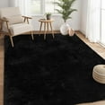 thumbnail image 6 of Memoryfield 8' x 10' Area Rug, Plush Non-Skid Rug, for Bedroom Living Room Nursery, Black, 6 of 9