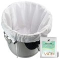 thumbnail image 1 of Bolsas para cerveza Bellamei, extra grandes, reutilizables, paquete de 2, 250 micras, 1 of 8