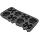 thumbnail image 1 of Bandeja para cubitos de hielo con forma de calavera y huesos cruzados de Fairly Odd Novelties Bone Chiller, negra, 8 cubos, bandeja para cubitos de hielo con forma de calavera y huesos cruza, 1 of 5