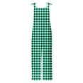 thumbnail image 5 of Horkkom Plus Size Jumpsuits for Women Summer Casual Loose Rompers Spaghetti Strap Long Pants Overall with Pockets Green XXXXXL, 5 of 6