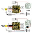 thumbnail image 3 of Mini Carte de Distribution d'Alimentation Power Hub PDB avec BEC 5V & 12V pour FPV QAV250 ZMR250 Quadcopter, 3 of 6