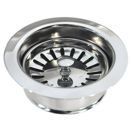 Brass Waste Strainer - Native Trails 3.5 in. Basket Strainer with Disposer Trim