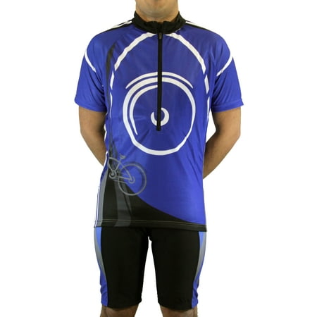 Mens Superlight Sleeveless Cycling Jersey - Men's Cool Plus Sublimated Print Race Cut Short-Sleeve Biking Cycling Jersey