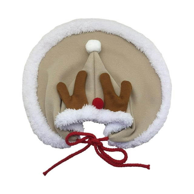 Disfraz de Navidad Yinane para perros capa para cachorros vestido divertido de Año Nuevo ropa cálida
