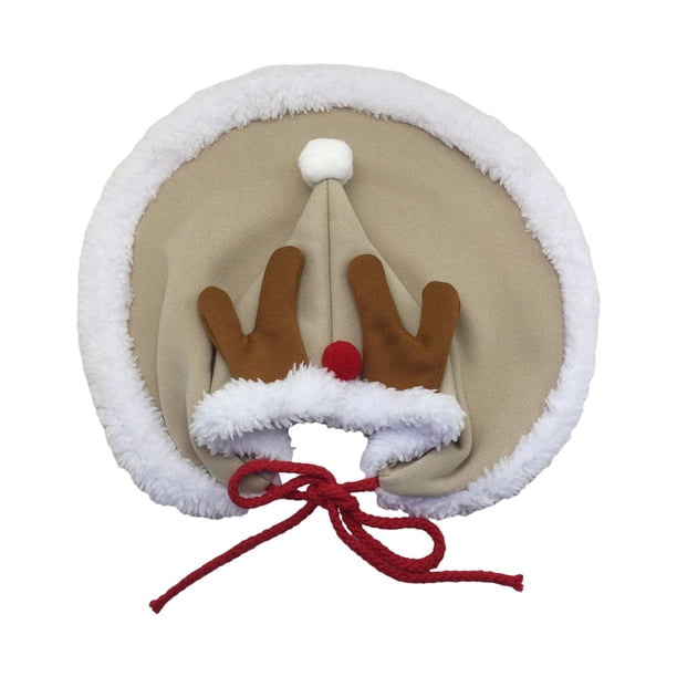 Disfraz de Navidad Yinane para perros capa para cachorros vestido divertido de Año Nuevo ropa cálida