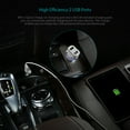 thumbnail image 6 of charging adapter,30w 2-port Usb Avec Rapide 3.0 Plus Alimenté Adapter 3.0 Pour / Le Max With Quick Car With / Le Usb-powered White Silver 5 / De Voiture Quick 3.0 Par / One A9 Blanc, 6 of 7