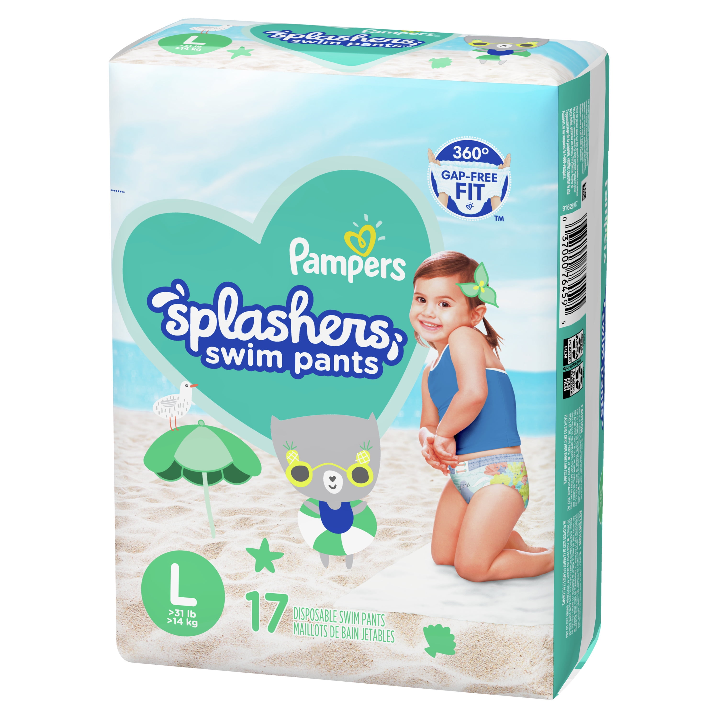 Dodot Splashers Size 5-6 10 Units Diapers Clear