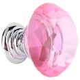 thumbnail image 2 of FAGINEY, 30mm Diameter Diamond Shape Cabinet Hardware Knob Crystal Glass Clear 10 Piece, 2 of 8