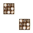 thumbnail image 4 of Decodeary Christmas Hanging Ball Tree Trinket For Festive Decorations Christmas Themed 6 2Set, 4 of 6