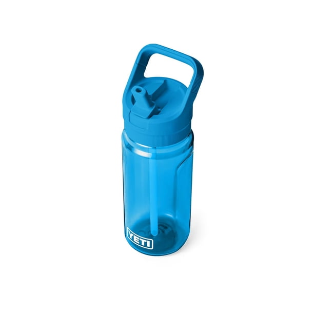 Botella de agua Yeti Yonder 600 ml/20 oz con tapa de pajita Big Wave Blue