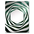 thumbnail image 2 of Designart "Rainforest Serenity Immersed in Jungle Landscape II" Jungle Oversized Wall Mirror - Tropical Landscapes Bathroom Decorative Wall Mirror - Multiple Color Options, 2 of 6