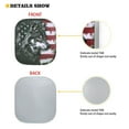 thumbnail image 6 of Binienty Wolf American Flag Car Sun Shade Foldable Sunshade Easy to Clean Lightweight Machine Washable Sun Visor Business Style Magnetic Sunshade Gifts for Friends and Family, 6 of 7