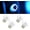 Ice Blue, variant on 4PCS USB LED Car Interior Atmosphere Lamp, Portable Mini Car LED Night Light Decoration, Plug-in USB Automotive Ambient Lighting Kit, Universal for Cars SUVs Trucks RVs Multicolor